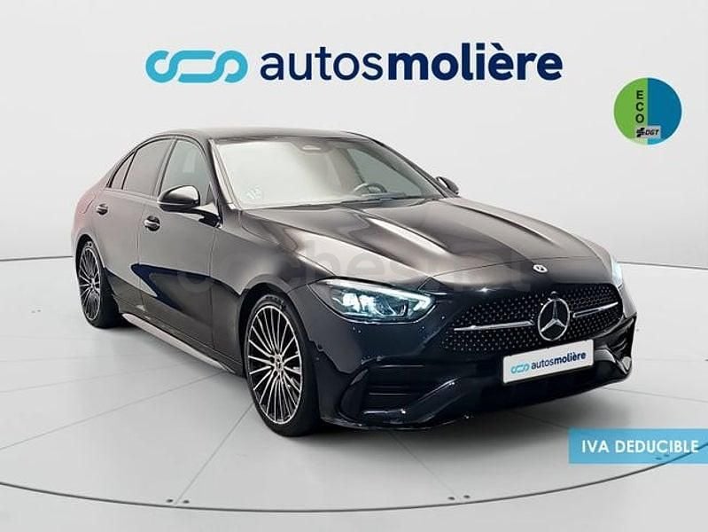 Usado Mercedes C220 200 CV (147 kW) 2023 Negro Berlina