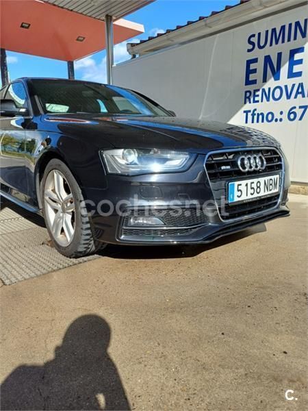 Negro Usado 2012 Audi A4 S-Line Berlina | 10.800 € (Buen precio) - Imagen 1/4