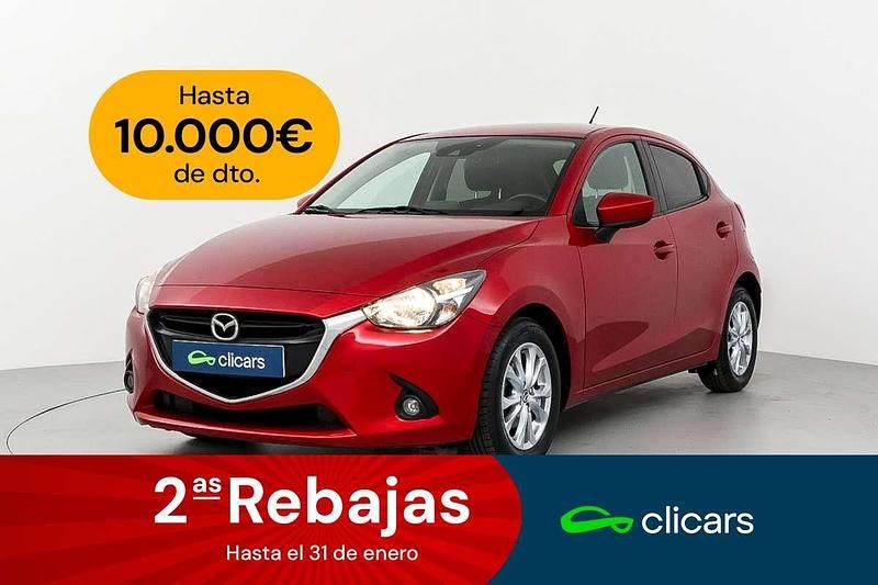 Rojo Usado 2016 Mazda 2 Utilitario | 10.890 € (Precio justo) - Imagen 1/4