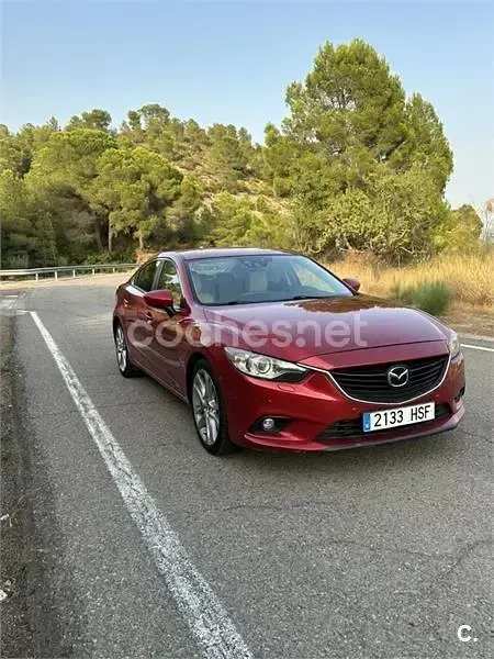 Usado Mazda 6 Luxury 175 CV (128 kW) 2013 Rojo Berlina