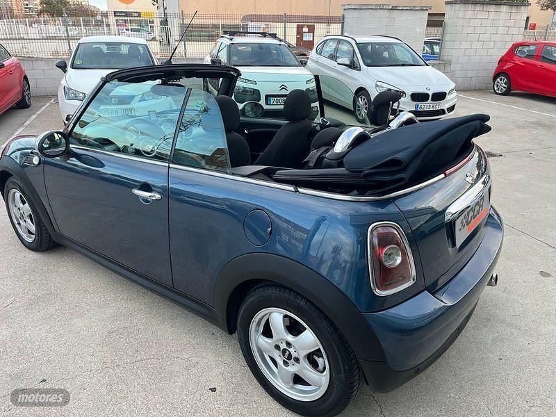 Usado Mini Cooper Cabriolet 120 CV (88 kW) 2009 Azul Descapotable