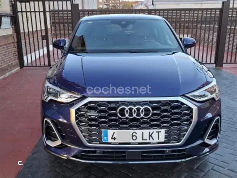 Usado Audi Q3 Sportback S-Line 190 CV (139 kW) 2020 Azul SUV