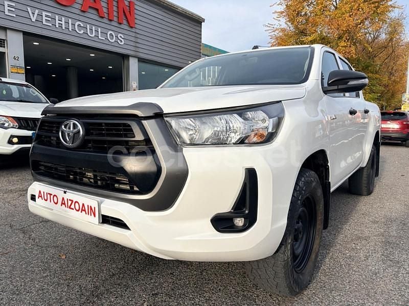 Blanco Usado 2021 Toyota HiLux Recogida | 29.990 € (Precio justo) - Imagen 1/4
