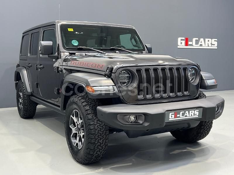 Gris / plata Usado 2020 Jeep Wrangler Rubicon SUV | 52.900 € (Precio justo) - Imagen 1/4
