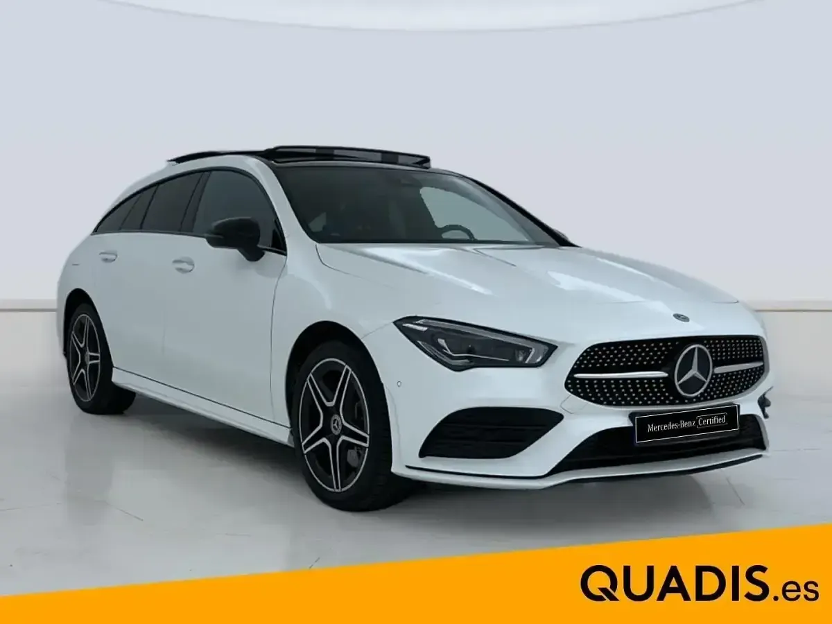 Usado Mercedes CLA250e 218 CV (160 kW) 2022 Blanco Coupe