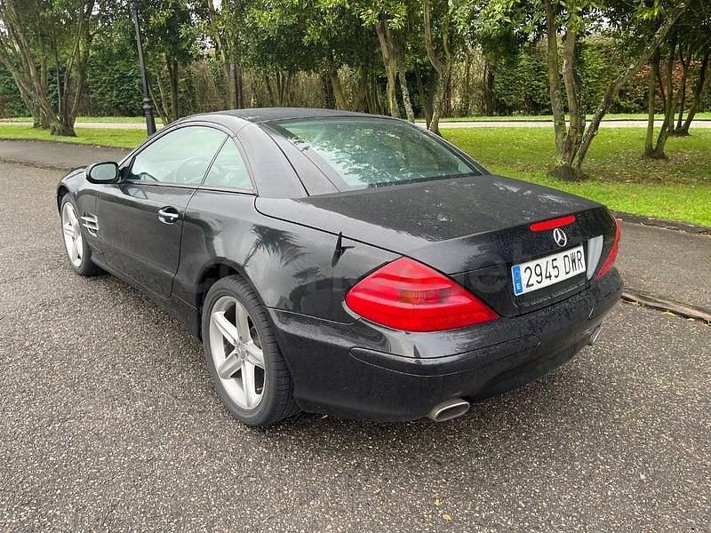 Usado Mercedes SL350 245 CV (180 kW) 2003 Negro Descapotable