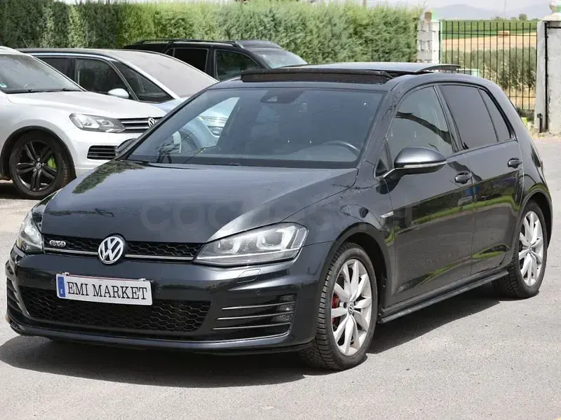 Usado VW Golf VII GTD 184 CV (135 kW) 2015 Negro Berlina