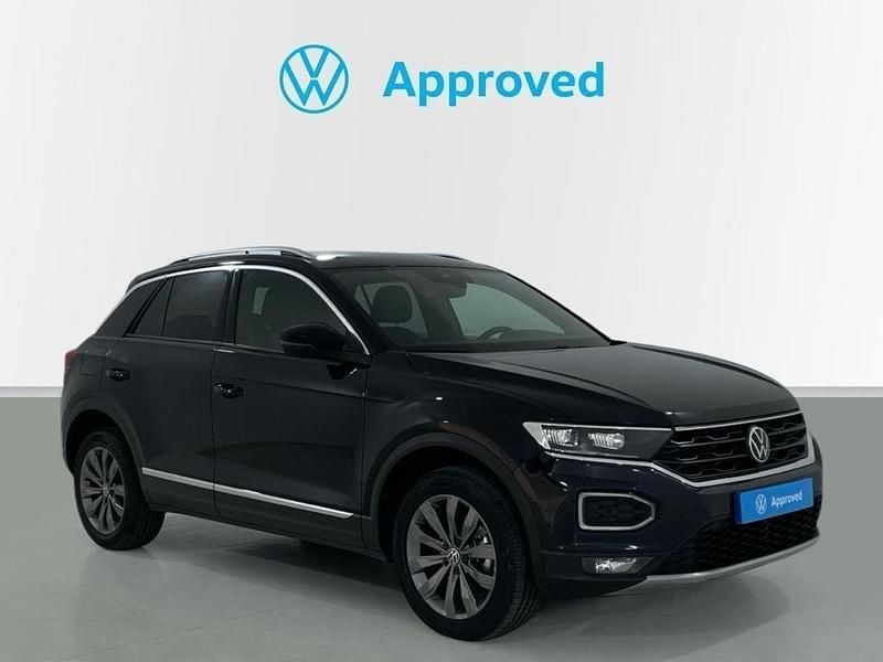 Usado VW T-Roc Sportline 150 CV (110 kW) 2021 Negro SUV