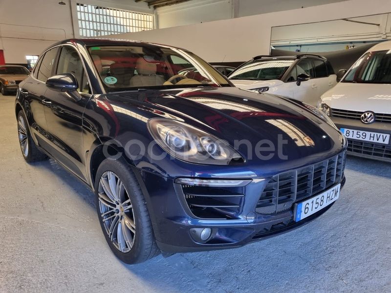 Usado Porsche Macan S 340 CV (250 kW) 2014 Azul SUV