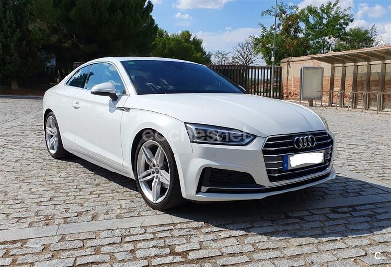 Usado Audi A5 S-Line 190 CV (139 kW) 2017 Blanco Coupe