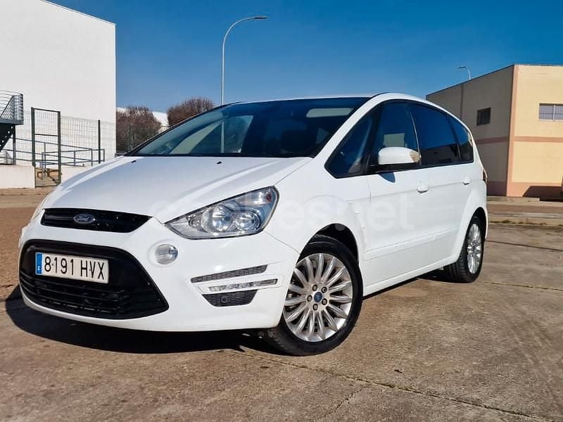 Blanco Usado 2014 Ford S-MAX Titanium Monovolumen | 8995 € (Precio justo) - Imagen 1/4