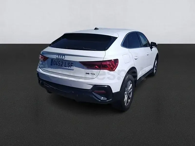 Usado Audi Q3 Sportback 150 CV (110 kW) 2021 Blanco SUV