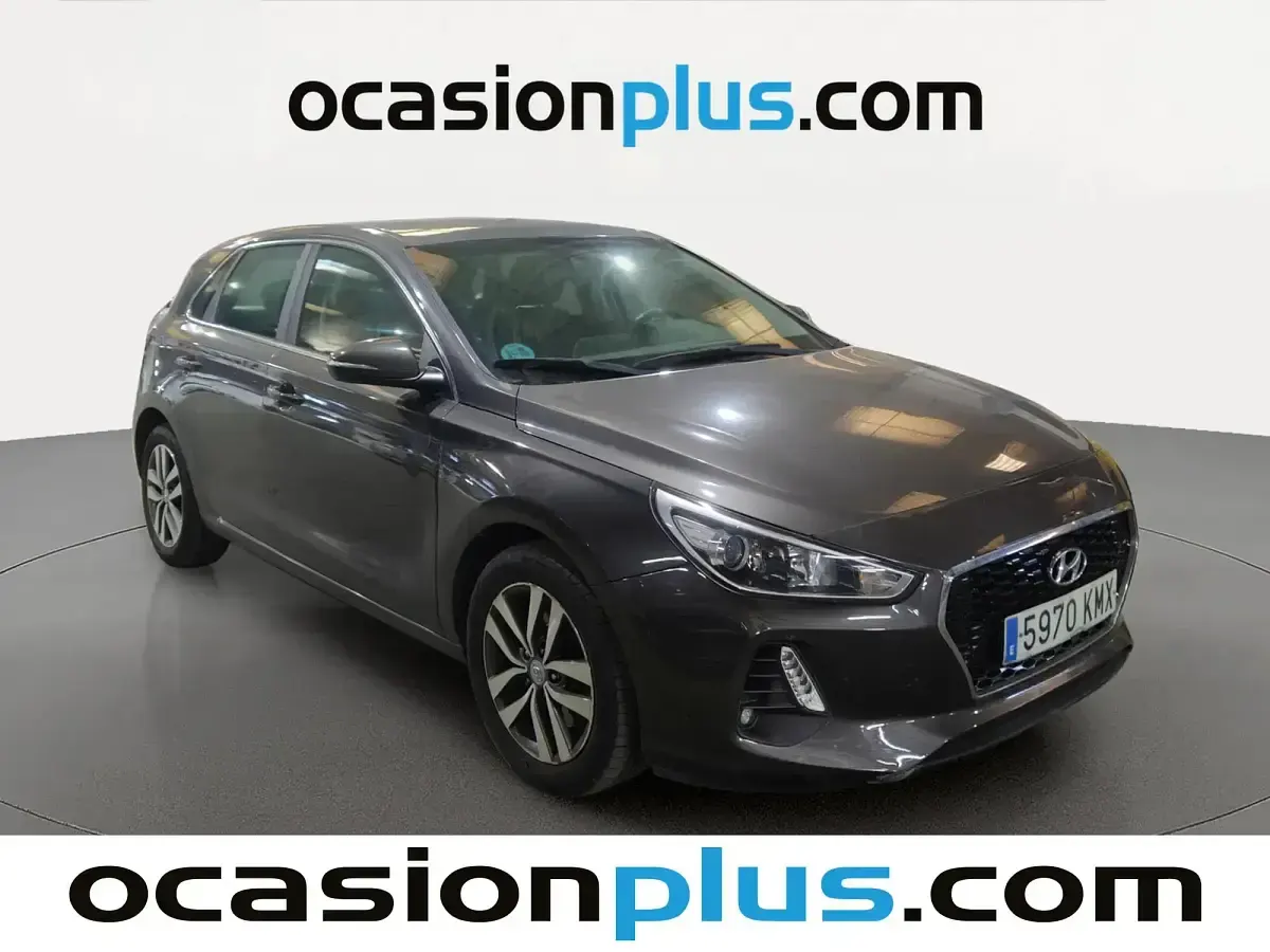 Usado Hyundai i30 110 CV (80 kW) 2018 Gris