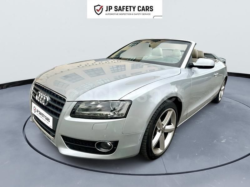 Gris / plata Usado 2011 Audi A5 Cabriolet Descapotable | 13.290 € (Buen precio) - Imagen 1/4