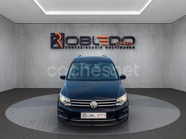 Usado VW Caddy 150 CV (110 kW) 2018 Negro Monovolumen