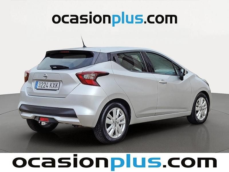 Occasion Nissan Micra Acenta 101 PK (74 kW) 2019 Grijs Hatchback