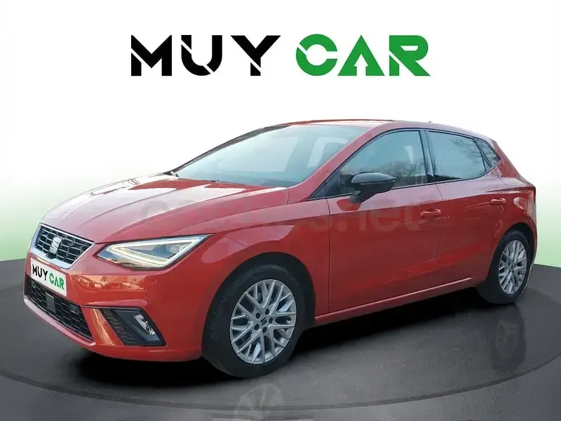 Usado Seat Ibiza FR 110 CV (80 kW) 2022 Rojo Utilitario