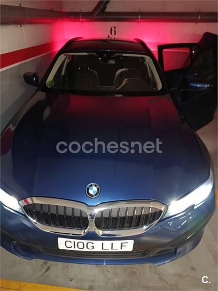 Usado BMW 320 184 CV (135 kW) 2021 Azul Familiar