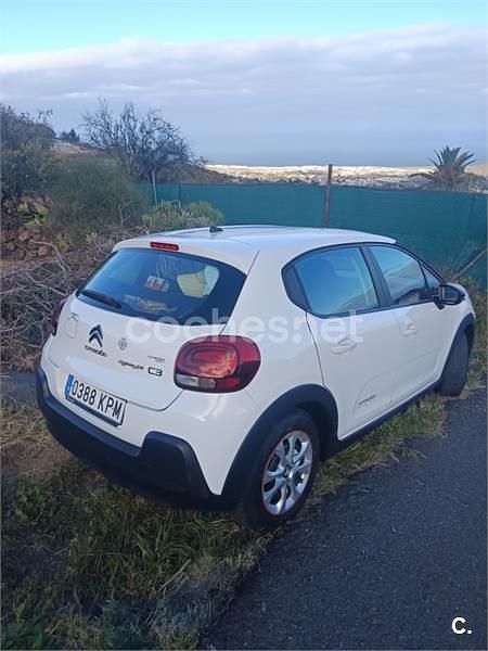 Usado Citroën C3 PureTech 82 CV (60 kW) 2018 Blanco Utilitario