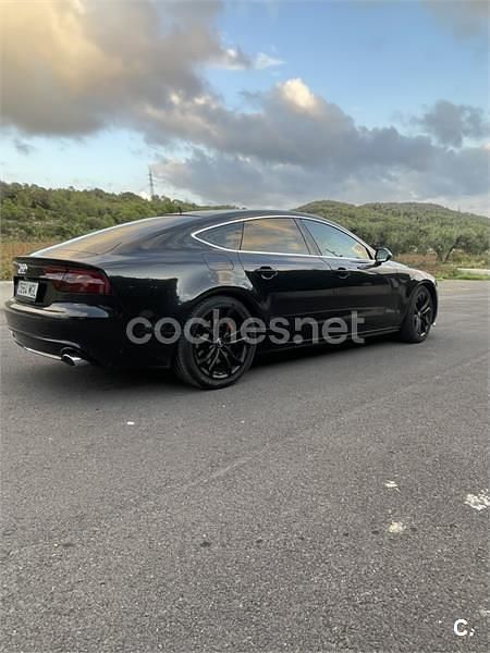 Usado Audi A7 Sportback 313 CV (230 kW) 2014 Negro Utilitario