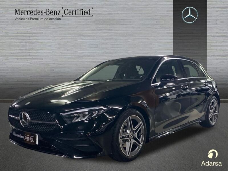 Negro Usado 2024 Mercedes A200 Advanced Berlina | 35.900 € (Un poco caro) - Imagen 1/4