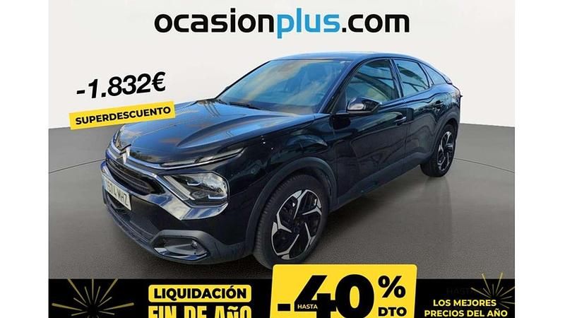 Negro Usado 2023 Citroën C4 Feel Utilitario | 13.537 € (Precio justo) - Imagen 1/4