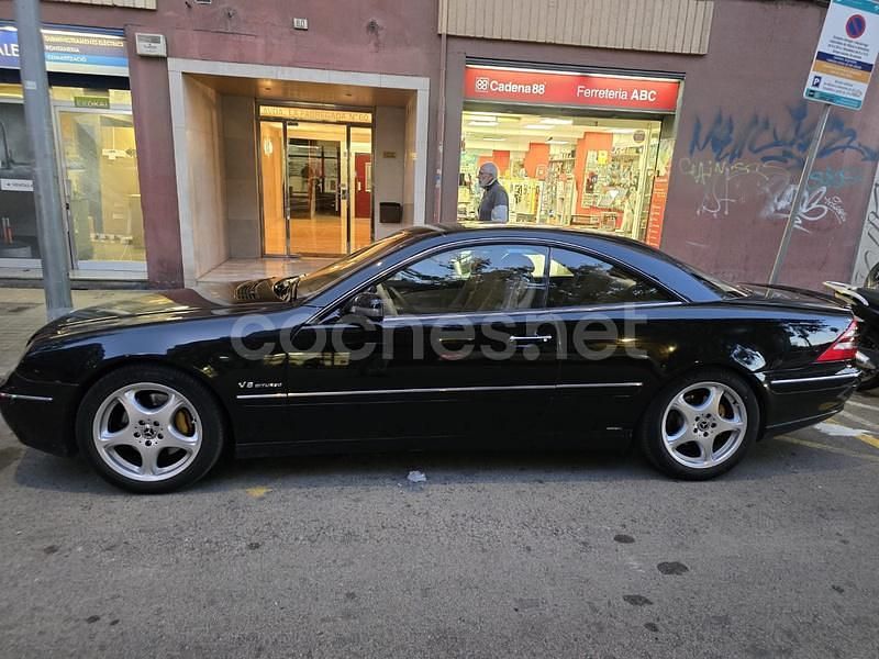 Negro Usado 2002 Mercedes CL500 Coupe | 12.000 € - Imagen 1/4