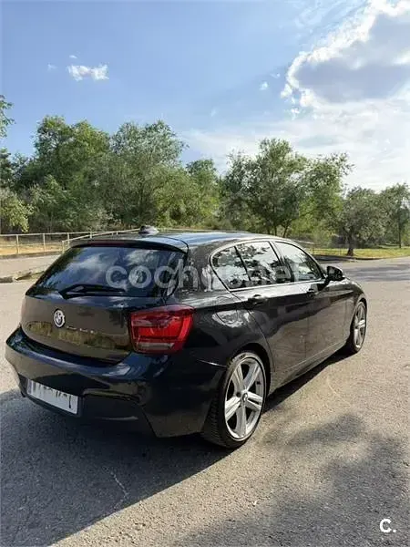 Usado BMW 120 M Performance 184 CV (135 kW) 2013 Negro Utilitario