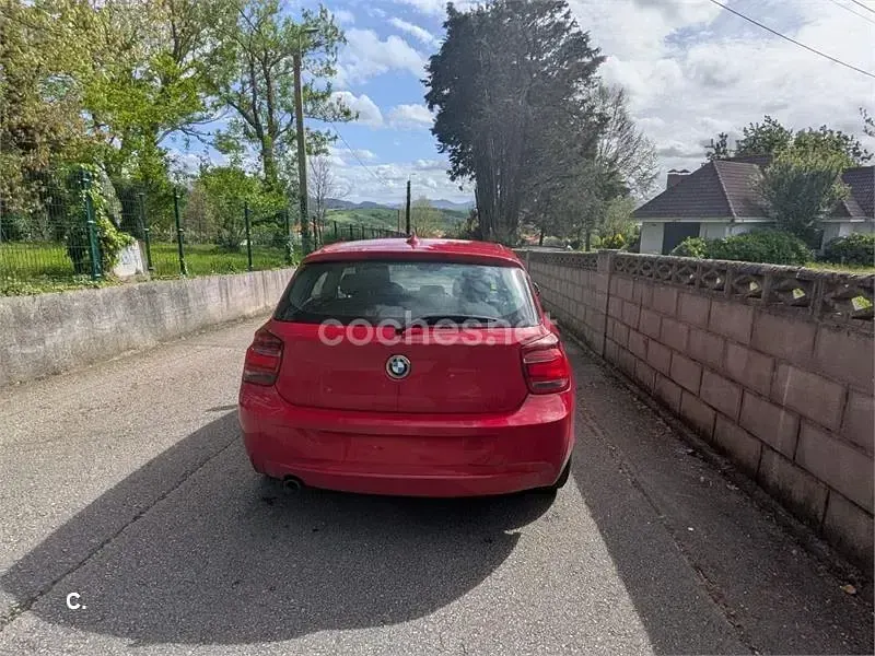 Brugt BMW 116 Efficient Dynamics 116 HK (85 kW) 2014 Rød Hatchback