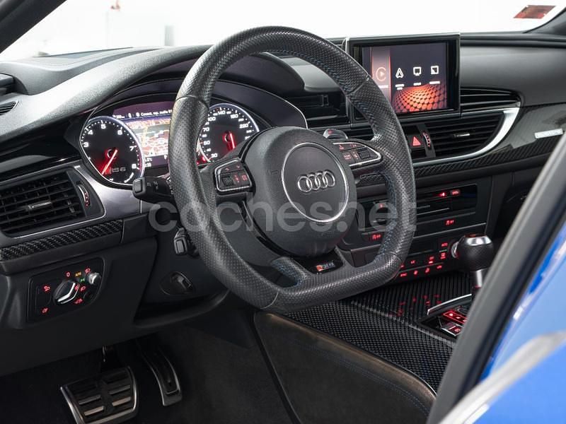 Usado Audi RS6 Performance 605 CV (444 kW) 2017 Azul Familiar