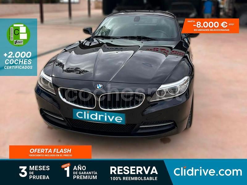 Negro Usado 2014 BMW Z4 Descapotable | 17.390 € (Buen precio) - Imagen 1/3