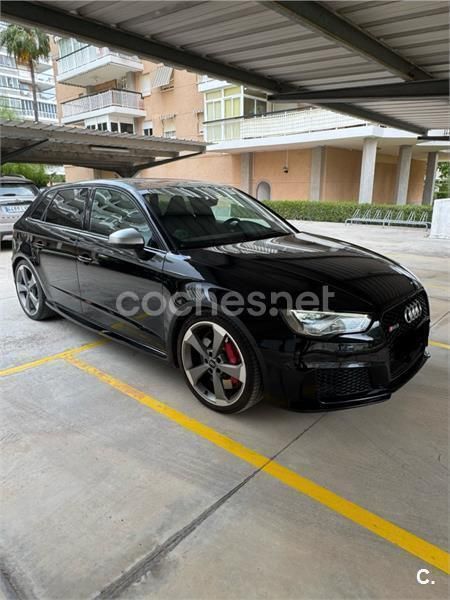 Negro Usado 2016 Audi RS3 Utilitario | 35.500 € (Precio justo) - Imagen 1/4