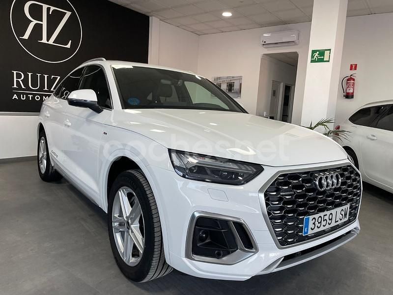 Usado Audi Q5 Sportback S-Line 299 CV (219 kW) 2022 Blanco SUV