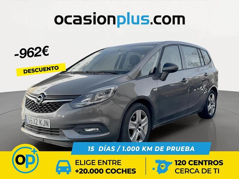 Usado Opel Zafira Expression 120 CV (88 kW) 2018 Gris Monovolumen