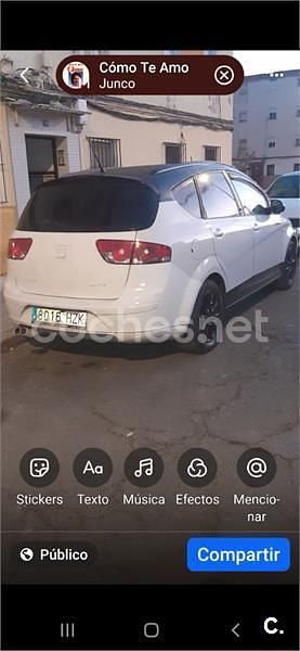 Usado Seat Altea XL Reference 98 CV (72 kW) 2014 Blanco Monovolumen