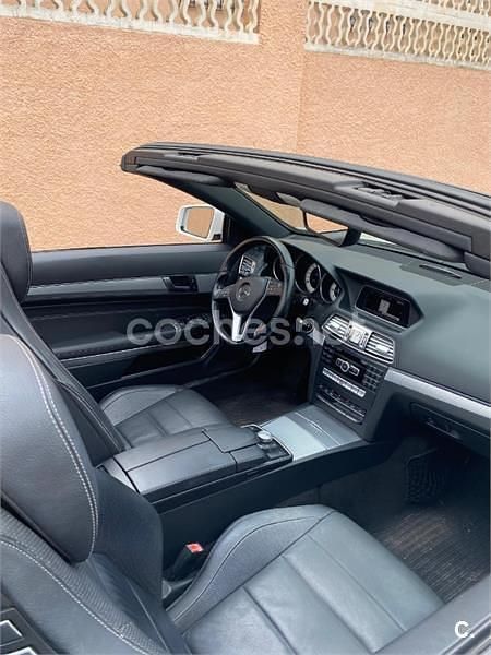 Usado Mercedes E220 170 CV (125 kW) 2014 Blanco Descapotable
