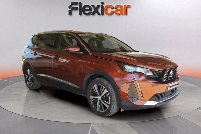 Marrón Usado 2021 Peugeot 5008 Allure Monovolumen | 17.490 € (Precio justo) - Imagen 1/4