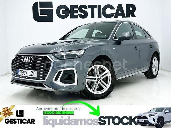 Gris / plata Usado 2022 Audi Q5 Sportback S-Line SUV | 36.990 € (Buen precio) - Imagen 1/4