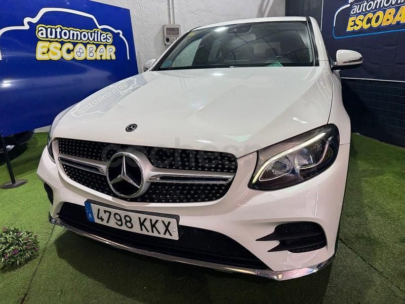 Usado Mercedes GLC220 170 CV (125 kW) 2018 Blanco Coupe