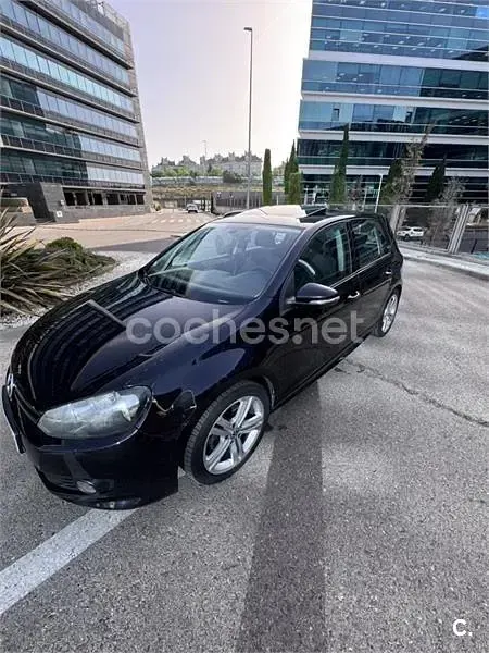 Usado VW Golf VI Sport 140 CV (102 kW) 2011 Negro Utilitario