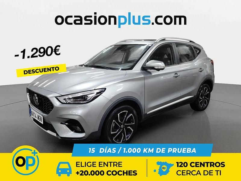 Gris Usado 2023 MG ZS Luxury SUV | 14.190 € (Precio justo) - Imagen 1/4