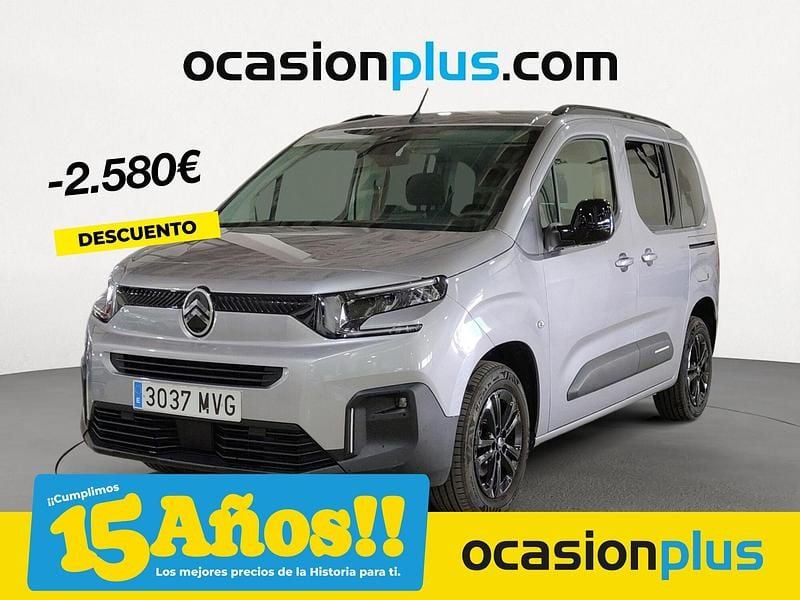Gris Usado 2024 Citroën Berlingo Monovolumen | 21.490 € (Precio justo) - Imagen 1/4