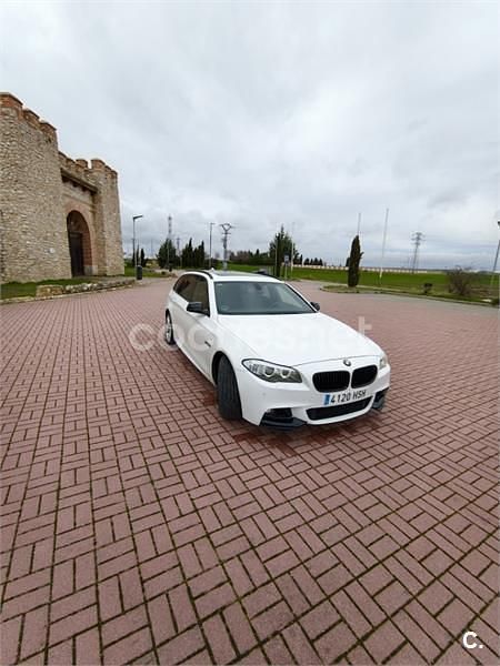 Usado BMW 528 245 CV (180 kW) 2013 Blanco Familiar
