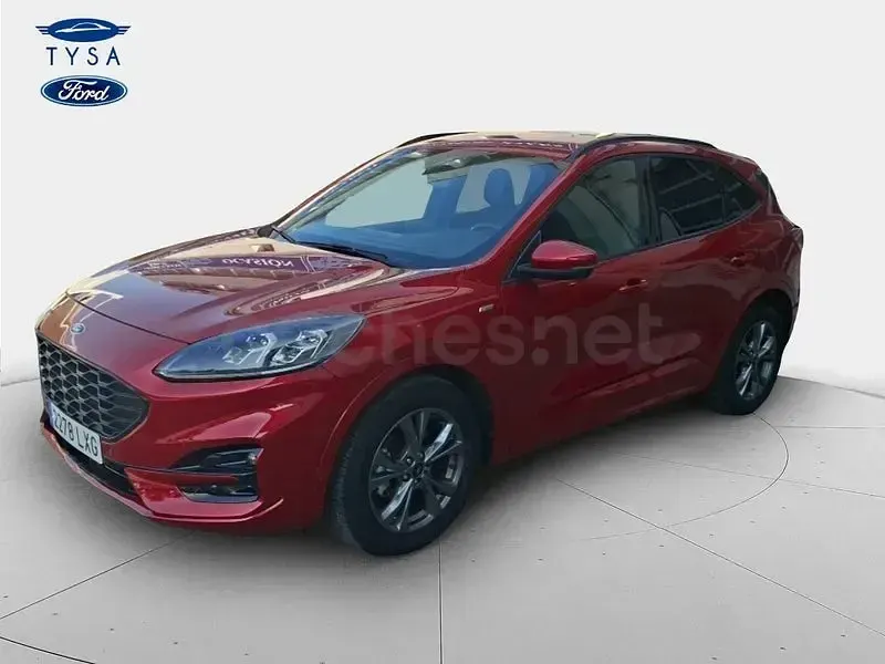 Usado Ford Kuga ST-Line X 190 CV (139 kW) 2022 Granate SUV
