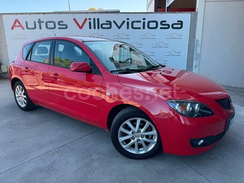 Rojo Usado 2009 Mazda 3 Active Berlina | 6000 € (Precio justo) - Imagen 1/4