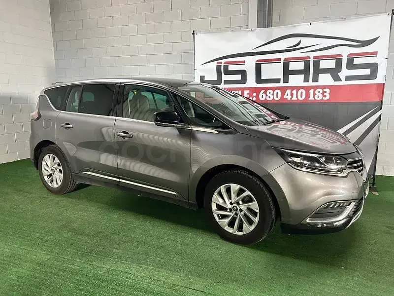 Usado Renault Espace Zen 160 CV (117 kW) 2016 Gris / plata Monovolumen