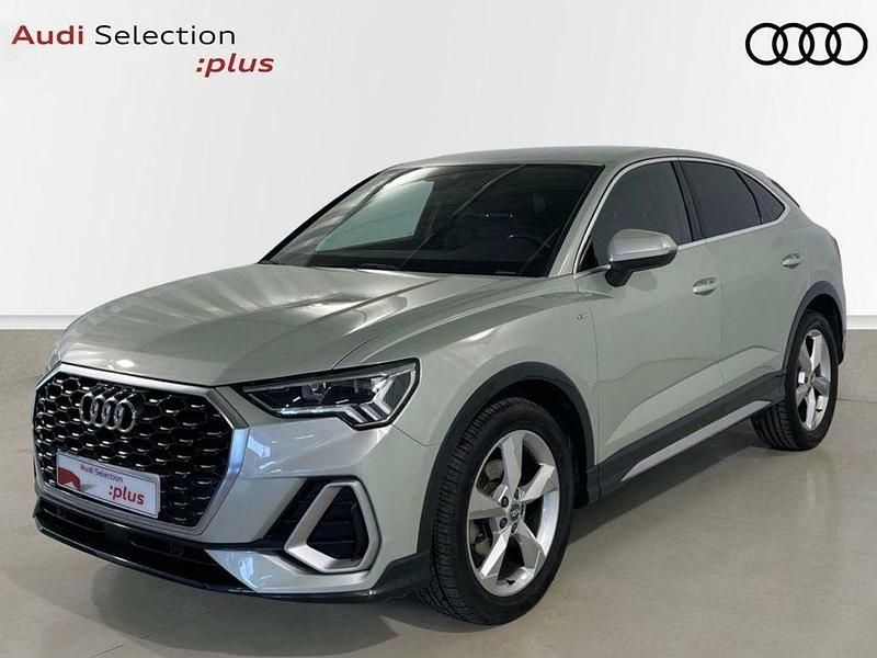Usado Audi Q3 S-Line 150 CV (110 kW) 2020 Gris SUV