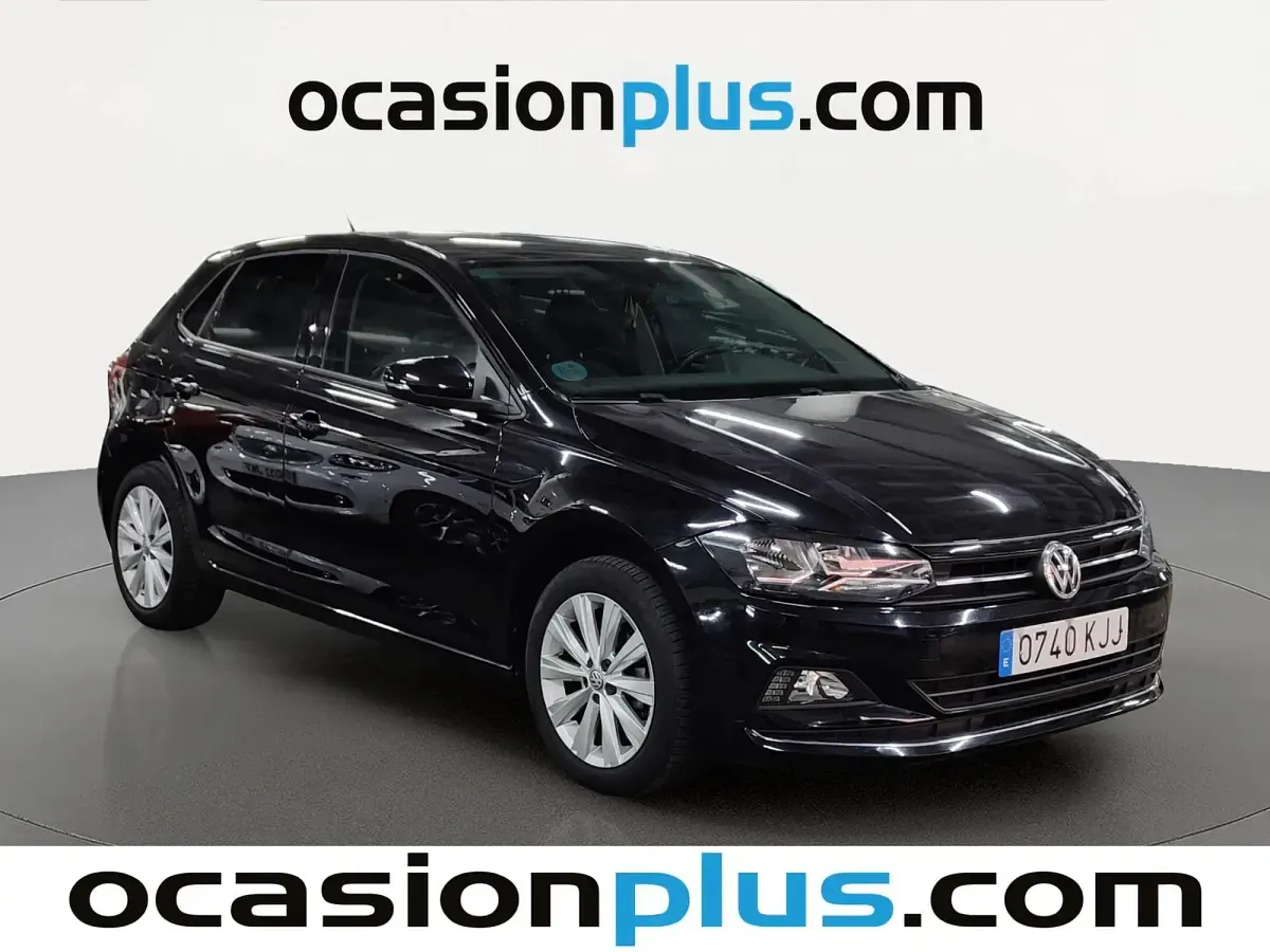 Usado VW Polo Sportline 95 CV (69 kW) 2018 Negro Utilitario