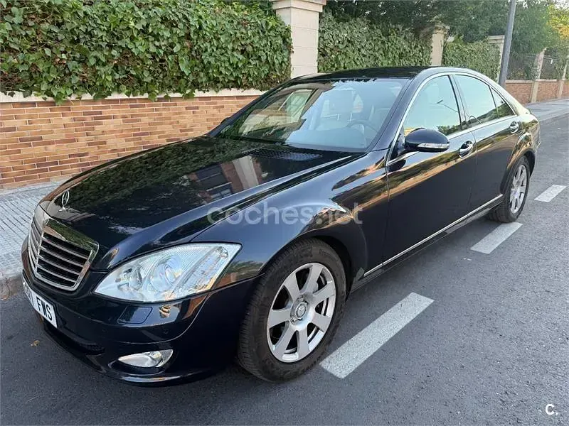 Usado Mercedes S320 235 CV (172 kW) 2007 Azul Berlina