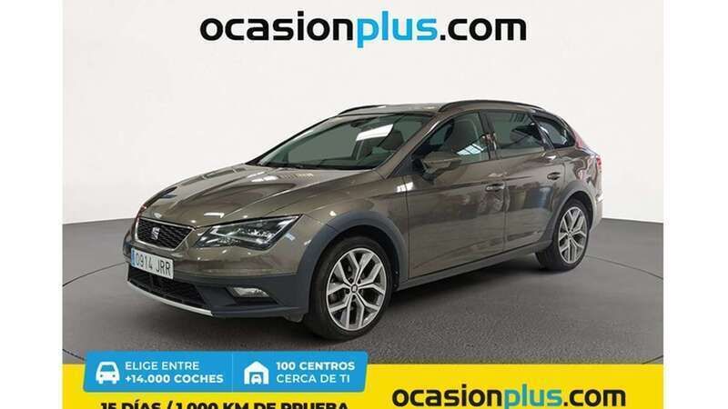 Marrón Usado 2016 Seat Leon SC FR Utilitario | 15.950 € (Precio justo) - Imagen 1/4